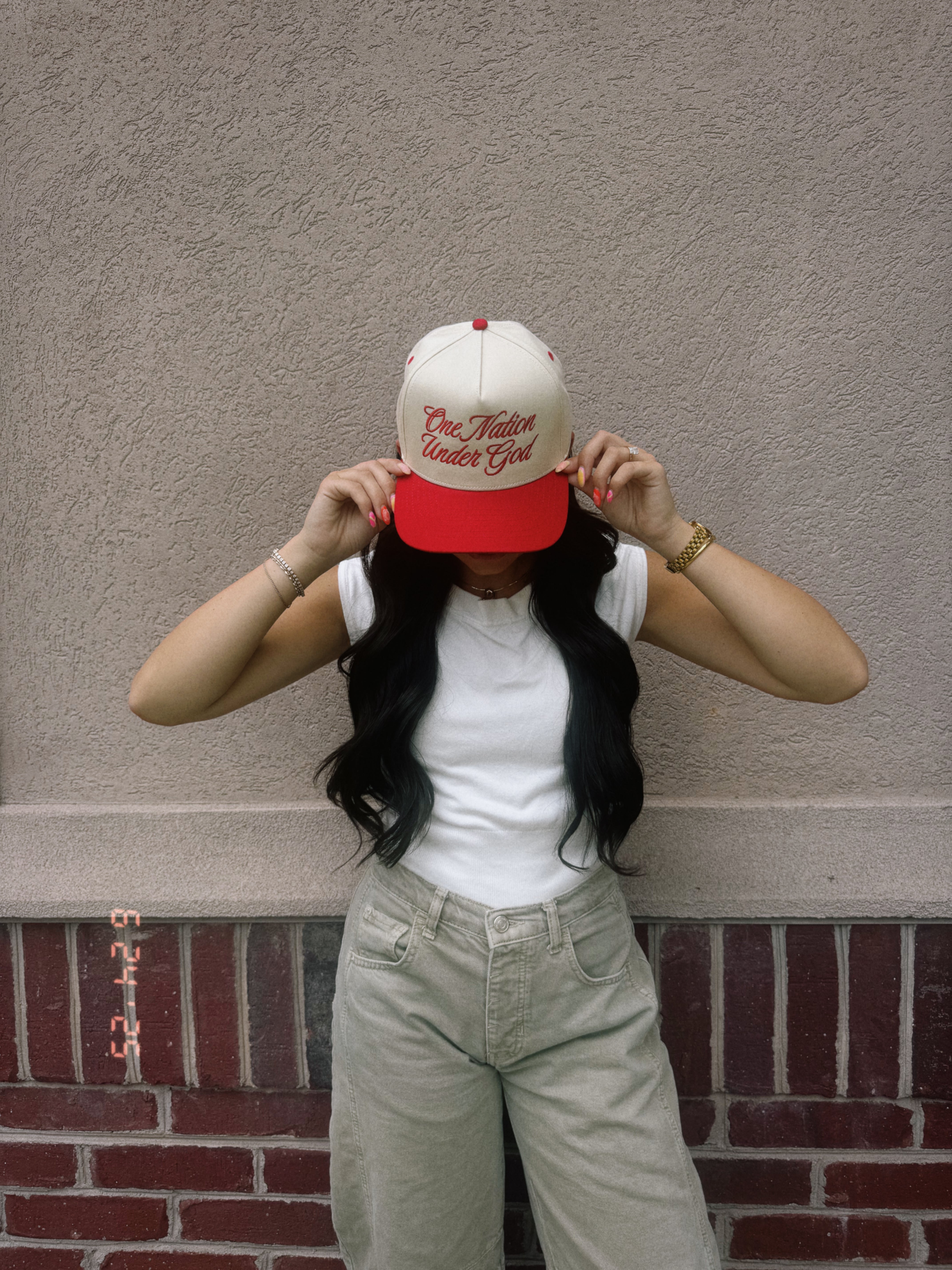 ONE NATION HAT (RED)