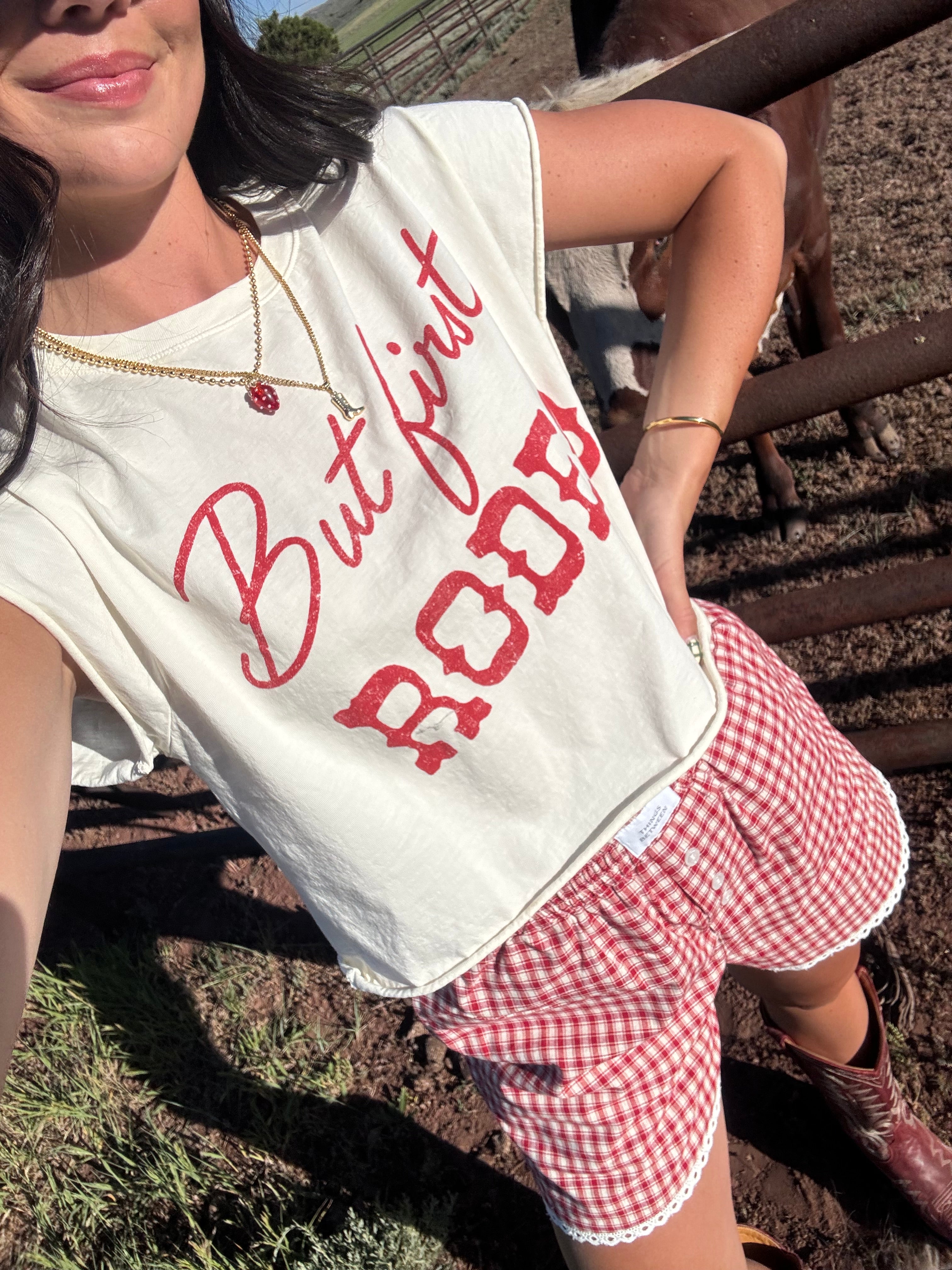 SADDLE UP TEE
