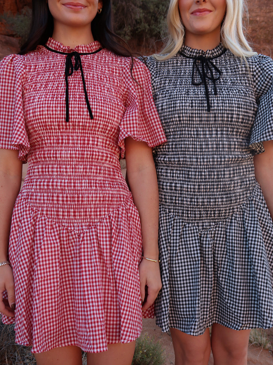 KATHERINE DRESS (red)