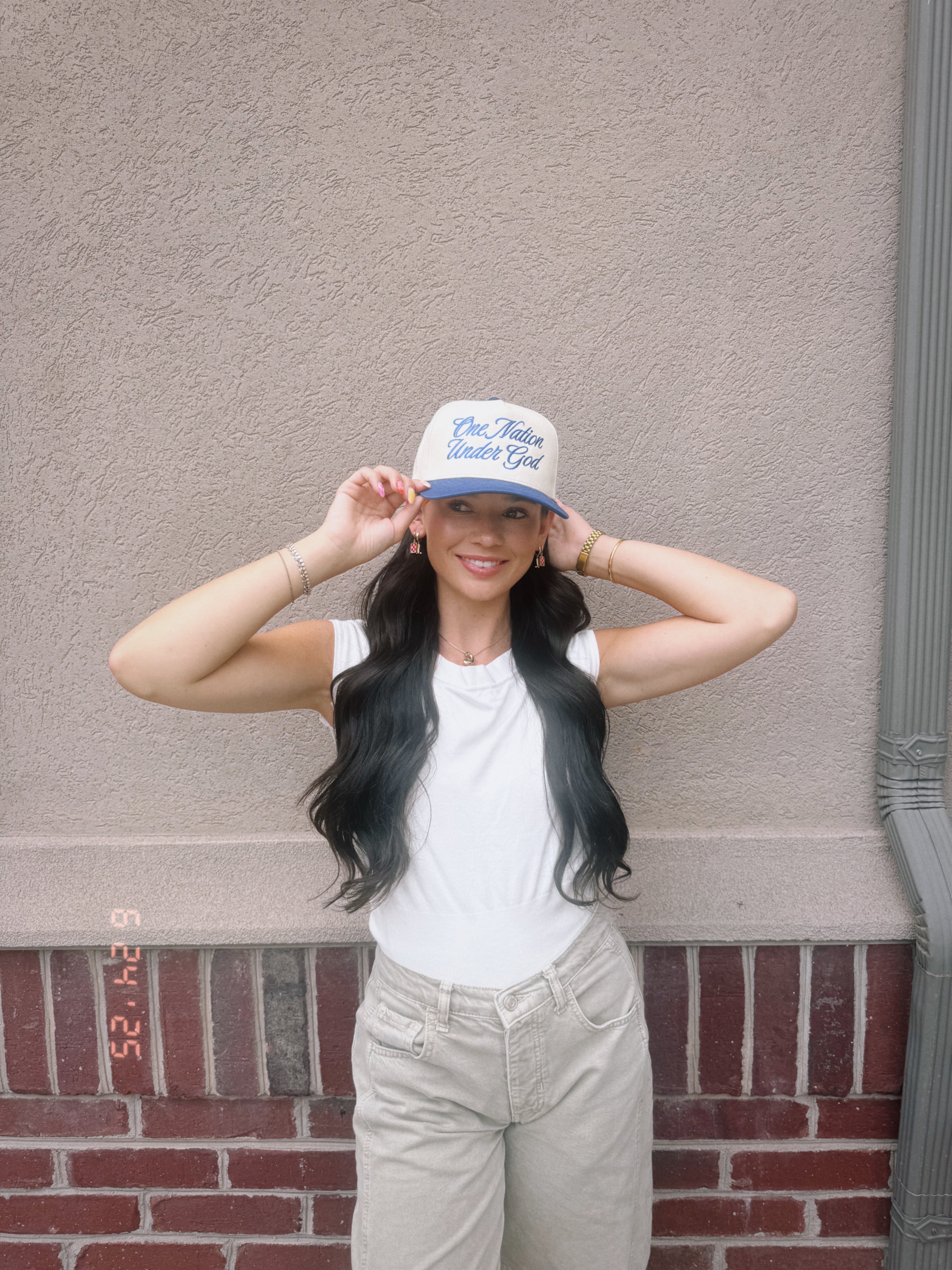 ONE NATION HAT (BLUE)