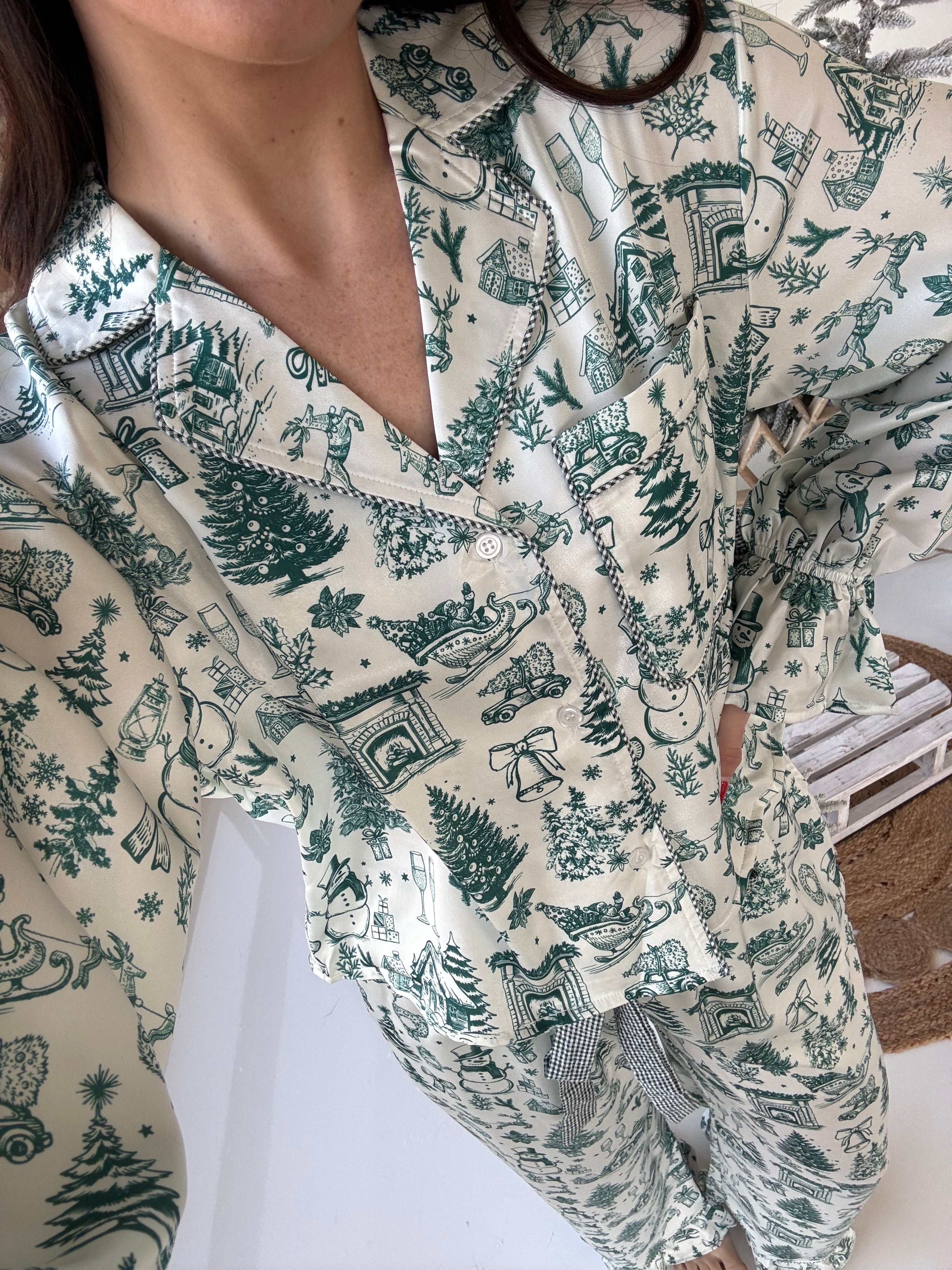 SANTAS SWEETHEART PAJAMAS