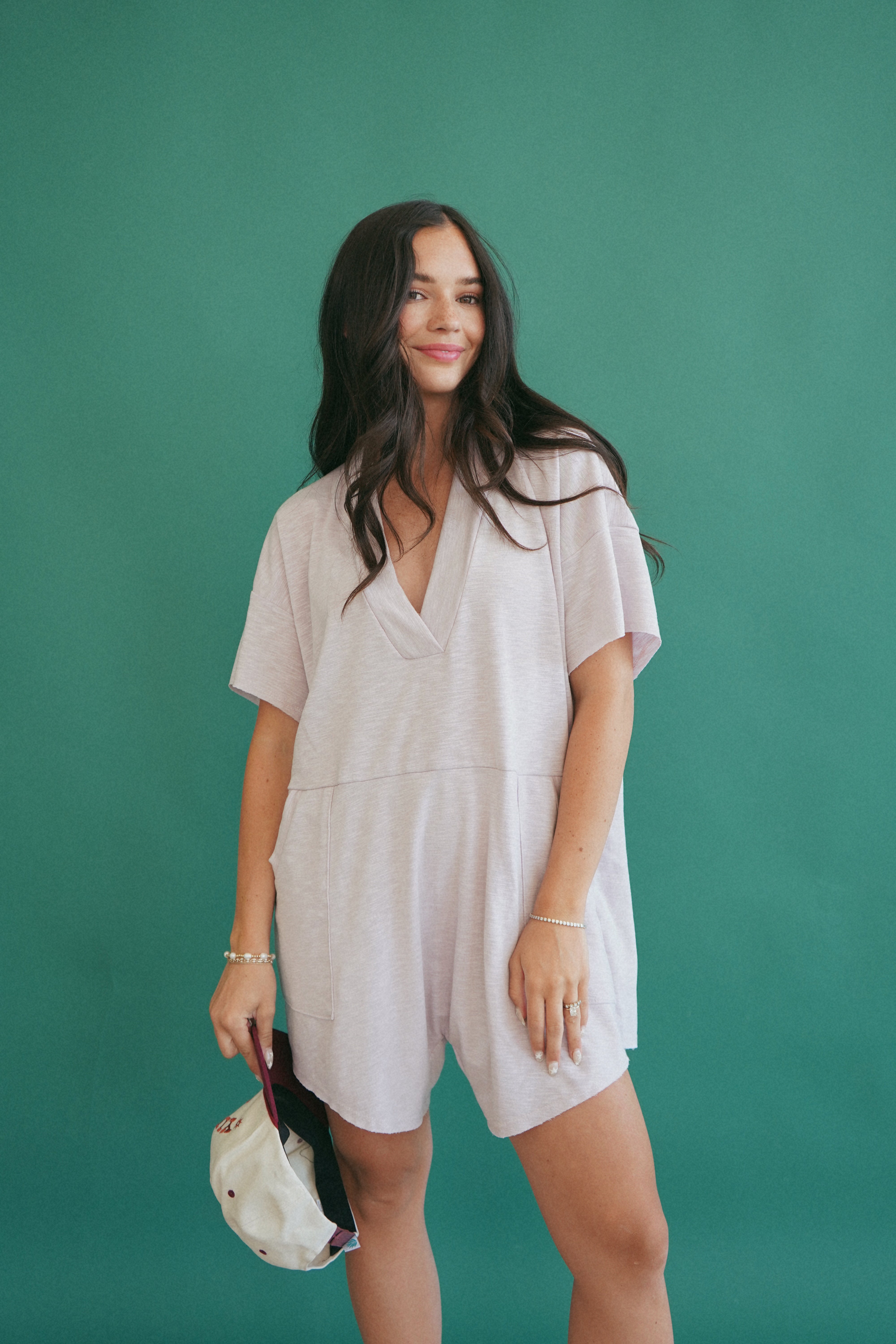 LAVENDER LADY ROMPER
