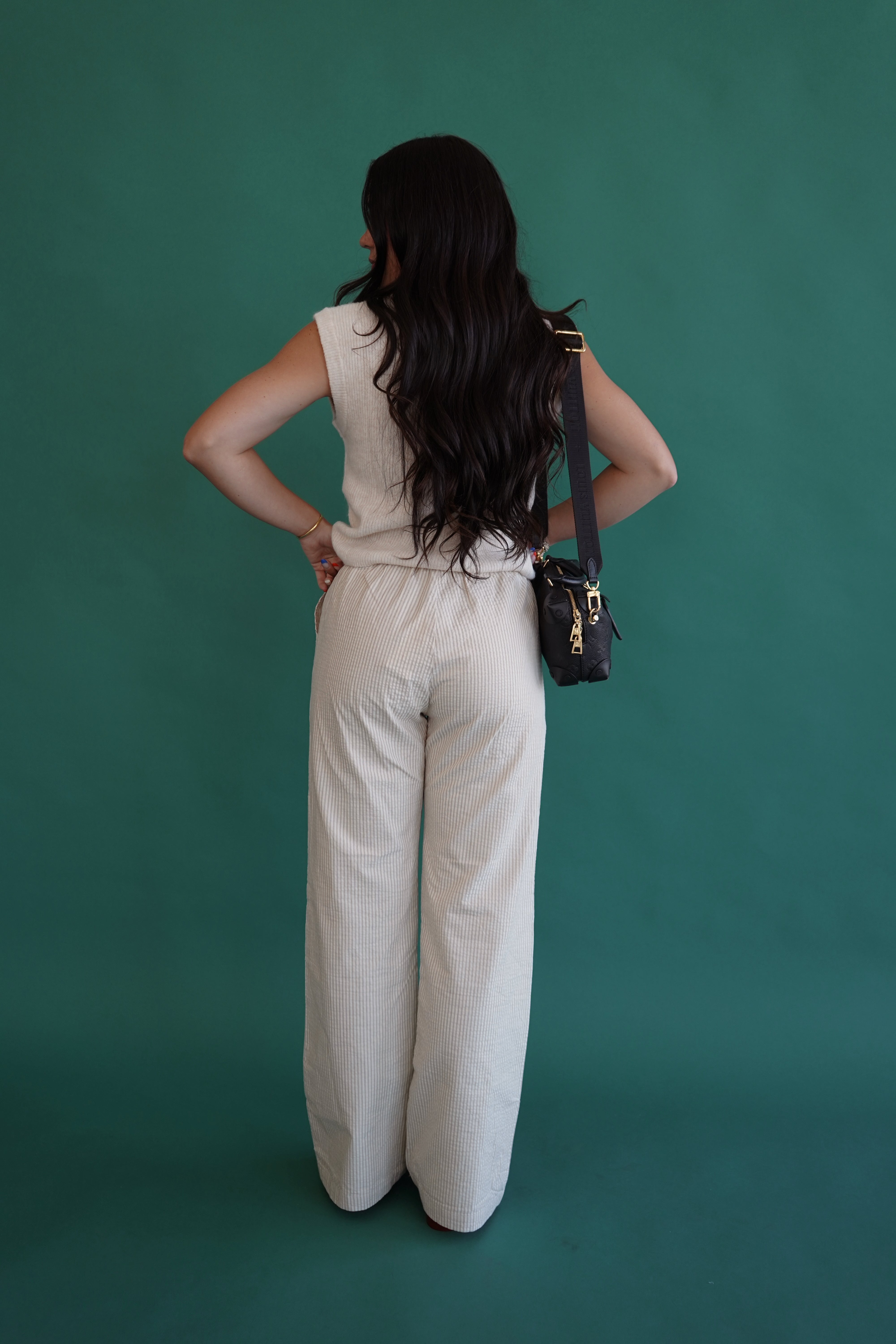 OATMEAL LINEN PANTS