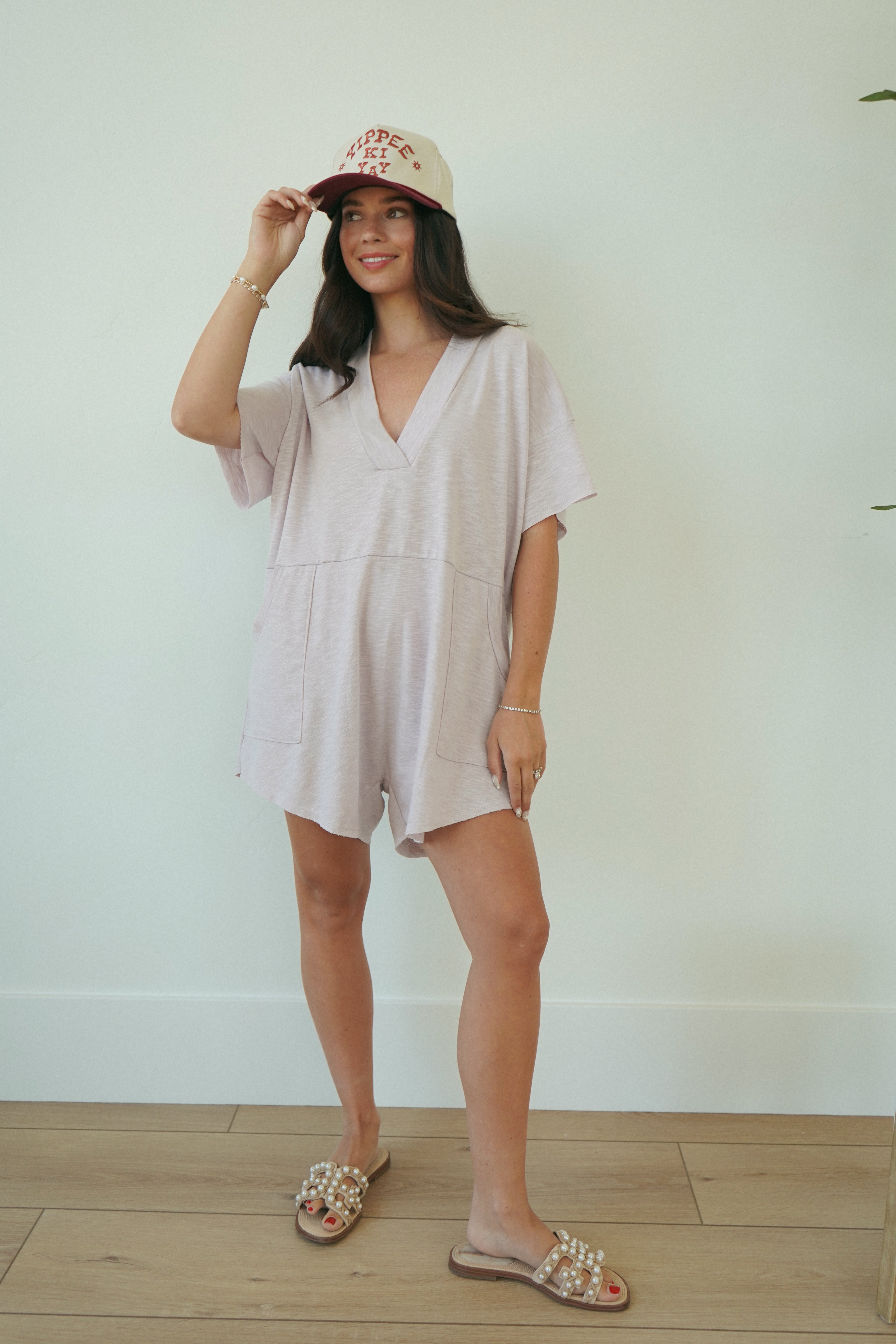 LAVENDER LADY ROMPER