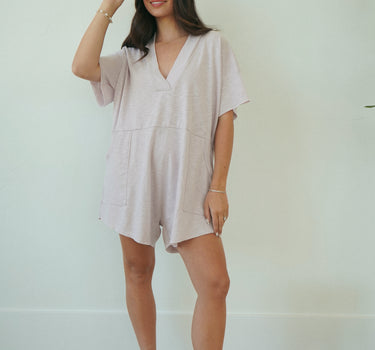 LAVENDER LADY ROMPER