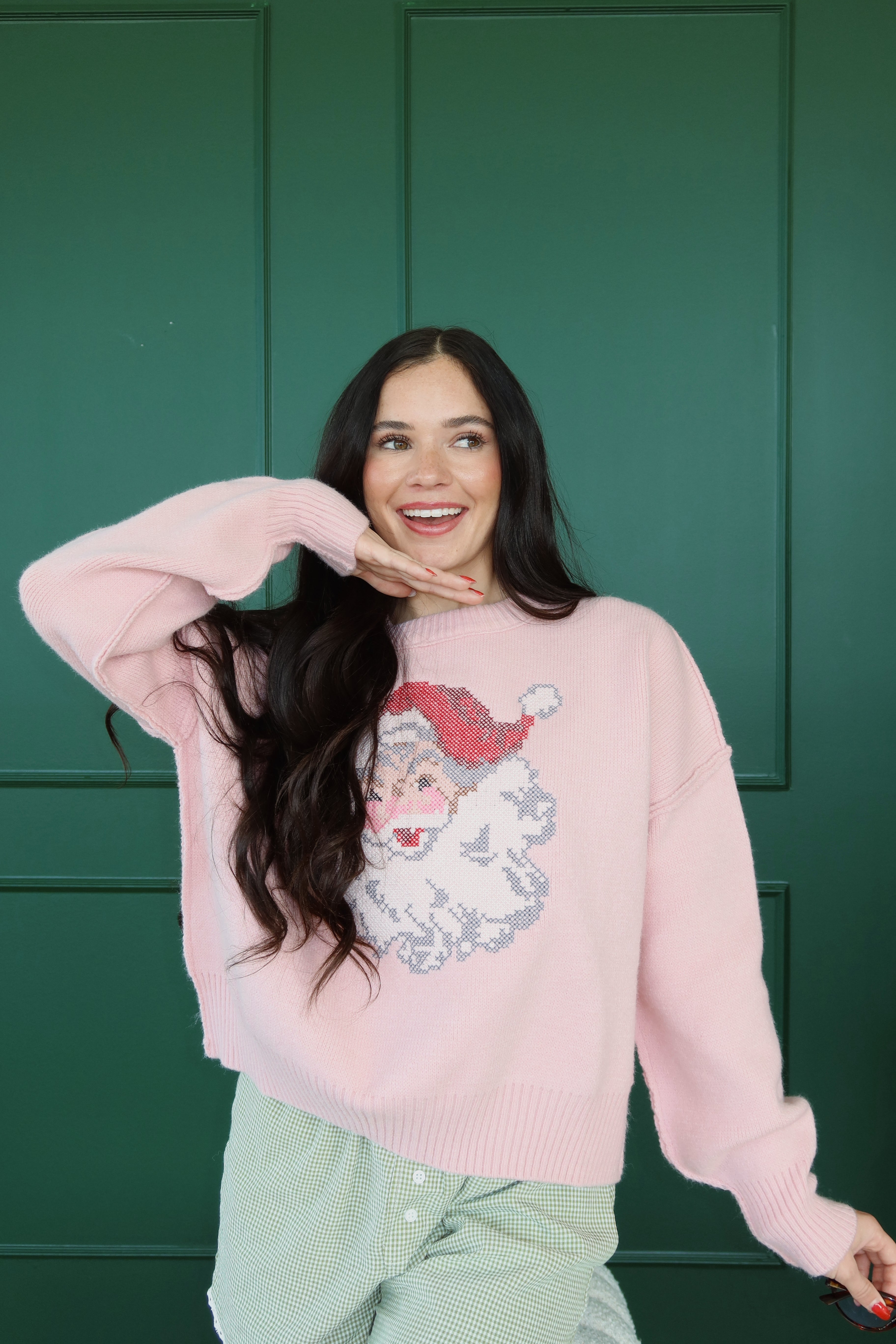 SANTA BABY SWEATER