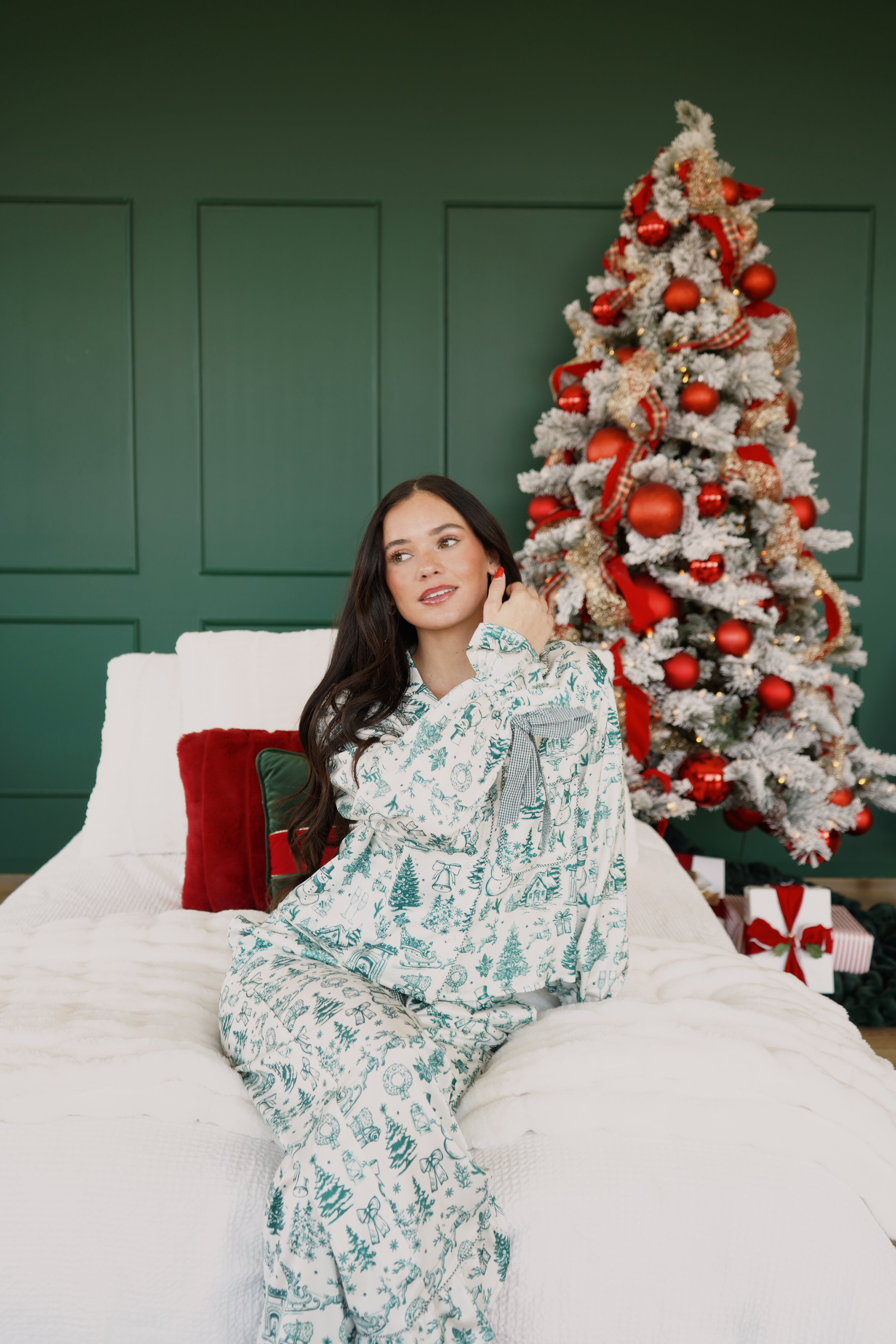 SANTAS SWEETHEART PAJAMAS